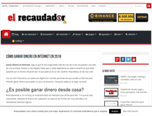 Tablet Screenshot of elrecaudador.com